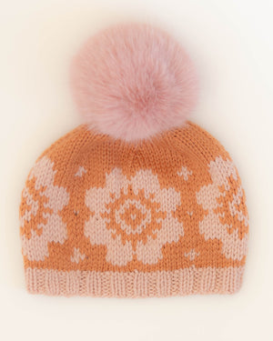 Zinnia Hat Knitting Kit