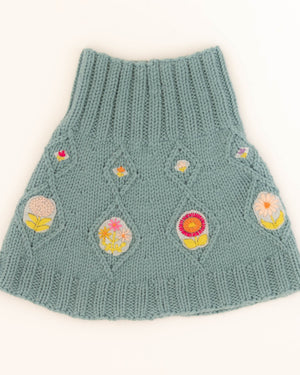 A. Opie Designs - Shelby Cowl Knitting Kit and Embroidery Bundle