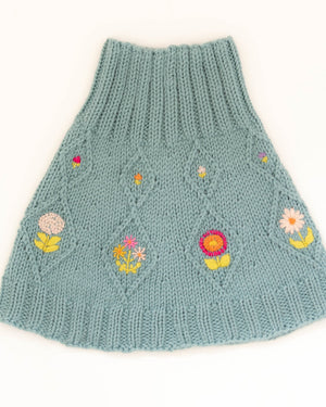 A. Opie Designs - Shelby Cowl Knitting Kit and Embroidery Bundle