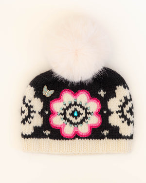Zinnia Hat Knitting Kit