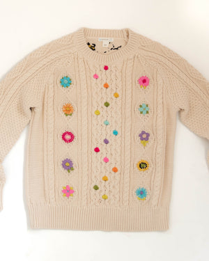 Scandi Flowers Stick & Stitch Embroidery Pattern