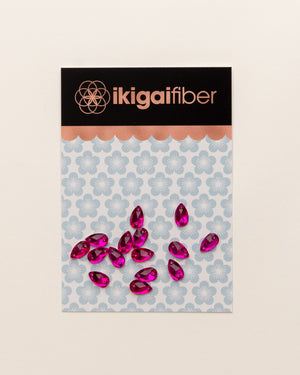 Sew-On Tear Drop Crystals