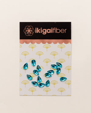 Sew-On Tear Drop Crystals