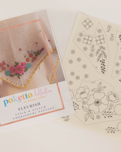 Fleurish Stick & Stitch Embroidery Pattern