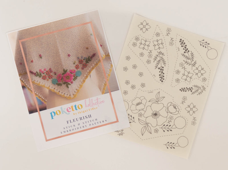 Fleurish Stick & Stitch Embroidery Pattern