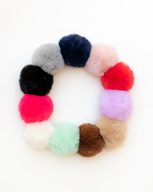Mini Pom-Poms - Faux